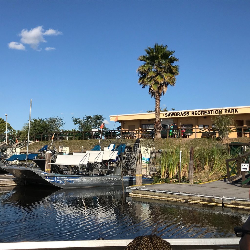 Airboat dock