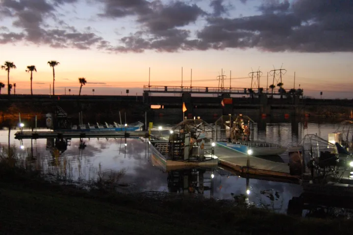 Sunset at Sawgrass Recreation Park