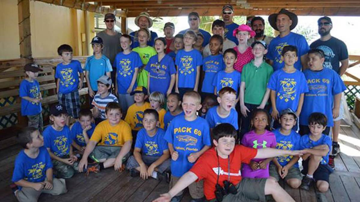 Boy Scouts at Sawgrass