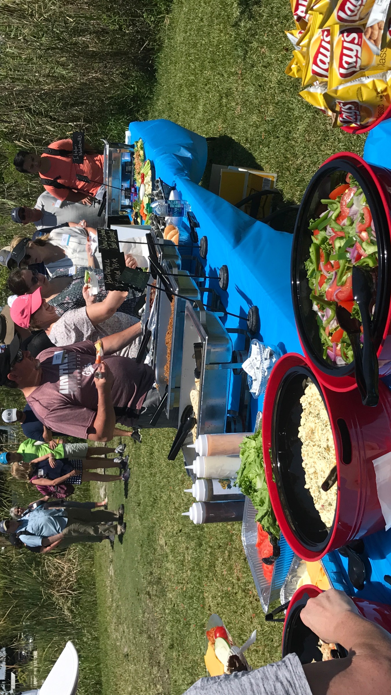 BBQ lunch buffet