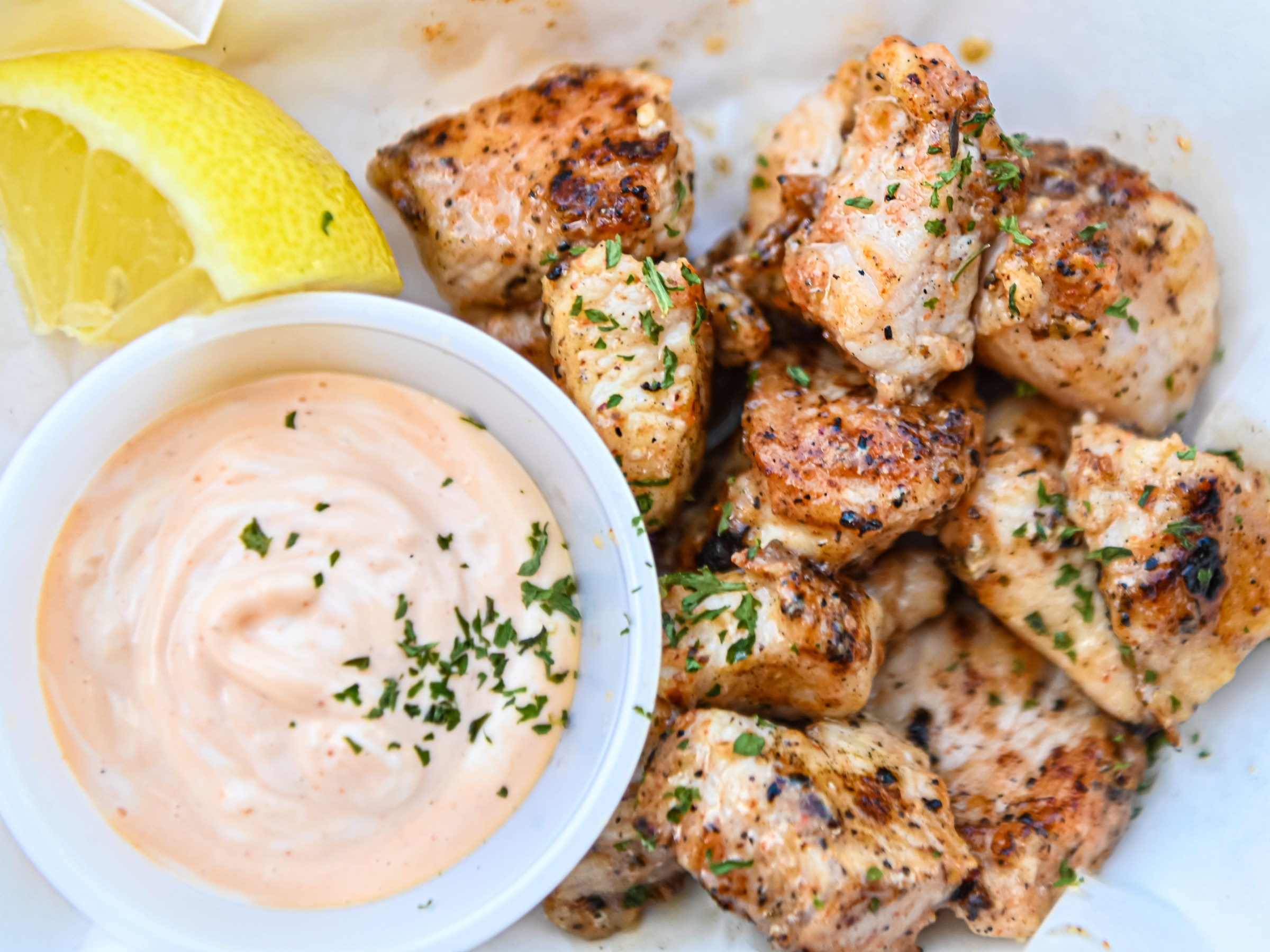 gator bites from the gator grill