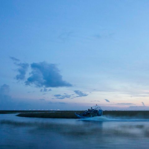 a large body of water